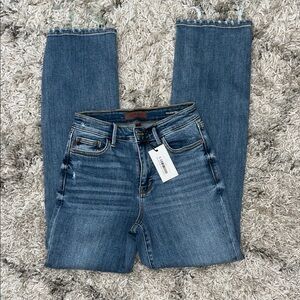 Judy Blue Women's Straight Leg Denim Jeans